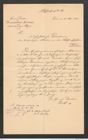 Nachlass Franz Steindachner, Abschrift von Peichl an das Präsidium der kaiserlichen Akademie der Wissenschaften (11.05.1894), Inv.Nr. 4.11, Seite 1